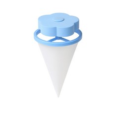 洗衣機過濾網袋 加倍乾淨 不傷衣物, 藍, 1個