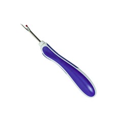 솔기 리퍼 스티치 언픽 실 커터 스티치 리퍼 재봉 실 제거기 빠른 언픽 재봉 헴라인 재봉, 네이비 블루, 1개