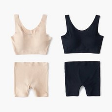 NEPA 7IBO103 여성 심리스 사각세트 2PACK