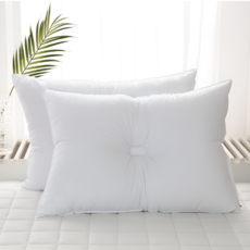 슬립클라우드 호텔 높은 낮은 지퍼형 원홀 항균 경추 베개솜 4060 5070 1+1, 2개