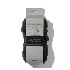 GORDON MILLER 長絨毛超細纖維洗車手套，柔軟不傷烤漆，輕鬆清潔車身, 【安托華推薦】GML 纖維布海綿 44719 軍綠 高密度長絨/超細纖維清潔海綿, 1個