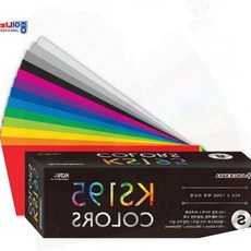 195컬러칩 종이나라 KS195 컬러칩 색상표 컬러가이드, 1개