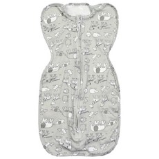 KOLACO 新生兒蝴蝶繈褓 棉質蝶型包巾 防驚跳抱毯 防踢睡袋 嬰兒懶人包巾