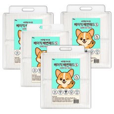 씨엔앨라이프 베이직 배변패드, 4개, 100개입