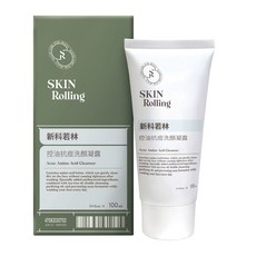 SKIN Rolling 新科若林 控油抗痘 洗顏凝露, 1個, 100ml