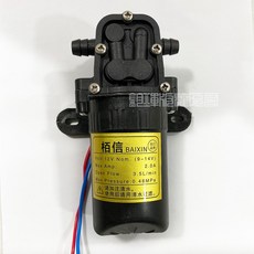 電動噴霧器馬達泵浦 12V 3.5L/min 農藥機水泵 D0059, 1個