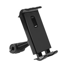 차량용 헤드레스트 장착형 휴대폰/태블릿 거치대/스탠드/홀더 (4~11인치 휴대폰/태블릿 호환), 검은색