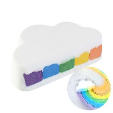THS 더허브샵 레인보우 버블 배쓰밤 140g 바스볼4종택, 한라봉 05887, 1개