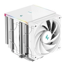 딥쿨 DEEPCOOL AK620 DIGITAL SE 듀얼타워 공랭 CPU 쿨러 (화이트), 1개, 화이트