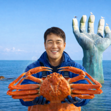 [태산상회] 수율90%내외 특A급 박달홍게 산지직송, 1박스, 3kg [박달홍게 수율 90%] (9~12미)