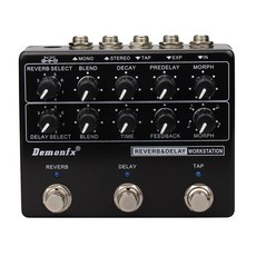 Demonfx RDW Reverb Delay Work Station 延遲殘響二合一 吉他效果器 空間系, 1個