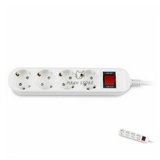 [마누상점] 멀티탭4구 안전멀티탭 업소용멀티탭 멀티탭 4구5M 메인S W