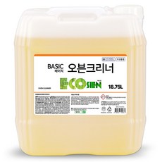 에코프렌들리 오븐크리너 주방 후드 청소 기름때제거 다목적클리너, 18.75L, 1개