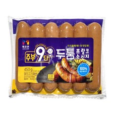 목우촌 주부9단 두툼 프랑크 소시지, 450g, 1개