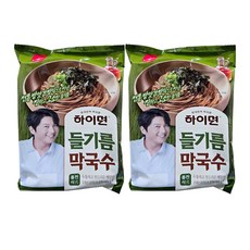 삼립 하이면 들기름 막국수, 2개, 358g