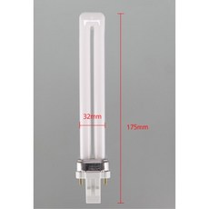 전구색(노란빛) 2700K 13W 2핀 PL 형광 램프 전구 넓은공간조명 호텔 상가 가정 주방, 1개