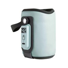 USB 恆溫奶瓶保溫套 適用於夜奶神器, 1個, 藍