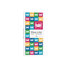 쿠스미티 메탈틴 미니 14종 25g KUSMI TEA, [악세사리] 쿠스미티 종이필터 100매 1박스, 1개, 1개입