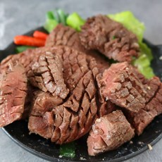 (배터짐) 국내산 부드러운 구이용 (벌집 한우염통) 소염통 소심장 (일요일&당일발송), 1개, 1kg