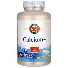 CARL 鈣膳食補充軟膠囊, 100顆, 1罐