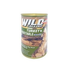 WILD CALLING 奧地利犬用寵物罐頭系列 犬適用 狗罐頭, 20個, 火雞肉+蔬菜, 415g, 火雞+蔬菜