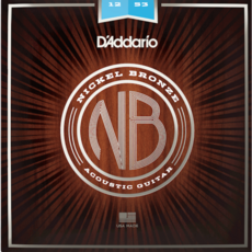 D'Addario 民謠吉他弦 鎳弦系列 12-53 NB1253, 詳見包裝