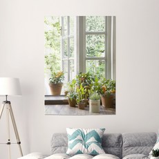 상상후 패브릭포스터 가리개 가림막 커튼 바란스 85x120, 43_그리너리홈