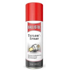 Ballistol Tefron Spray 윤활 스프레이 건식 PTFE, 1개, 200ml