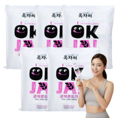 옥자씨 국내산 곤약 쫀드기 고소한 곡물 쫀디기, 75개, 25g