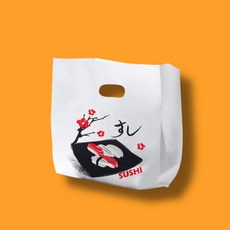 HD반투명 링봉투 스시봉투 300장 310x240x430mm, 1세트, 300개