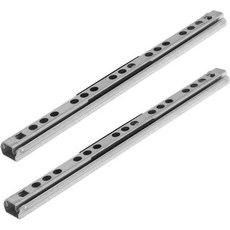 빌케이스 2개단식 폐 기능이 있는 볼베어링 전체 수축 인출 레일용, 27.70X1.60X0.90CM