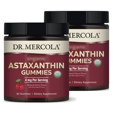 DR. MERCOLA 蝦紅素櫻桃味軟糖, 2罐, 30顆
