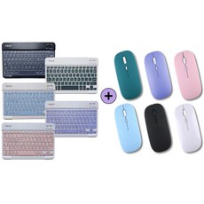 갤럭시탭 S11 S10 S9 S8 S7 FE 플러스 울트라 S6 Lite A11 A9+ A8 A7 라이트 A6 S5e S4 어드밴스2 호환 블루투스 키보드 무선 마우스 케이스나라, 10인치, 스카이