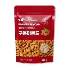 그린마켓 구운아몬드 500g, 1개