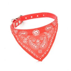 더라움몰 강아지 스카프 목 줄 고양이 애견 용품 펫패션, 핑크 1cm