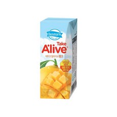 덴마크 테이크 얼라이브 망고 팩음료 200ml x 3개