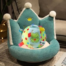 狗狗絨毛發聲訓練球，耐咬磨牙，泰迪、比熊、柯基、雪納瑞適用, 1個, 小青蛙（直徑約13CM）