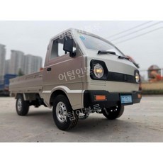 레트로 트럭rc카 무선조종 다마스 라보트럭 RC카, 배터리 1개, 화이트, 1개