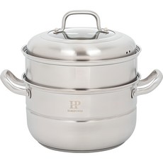 홈파워 올스텐 2단 찜냄비, 26cm, 1개