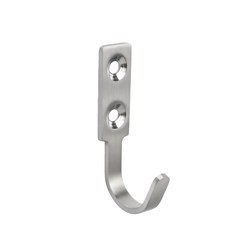 NOVALIVE 후크 스텐 다용도 스테인리스 20 X 47 X 29mm H후크, 1개, H-054 은색