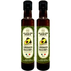 리모나다 최상급 엑스트라버진 HASS 품종 100% 냉압착 아보카도오일, 2개, 250ml