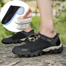 천끝 계곡 물놀이 신발 통기성이 우수한 남여공용 레저 트레킹화 메쉬 아쿠아슈즈 트레킹화 장마철외출