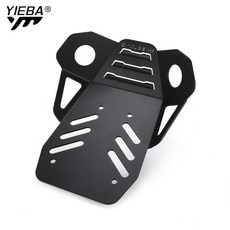 하부 스키드 플레이트 엔진 가드 섀시 보호 커버 가와사키, 2. 검정색