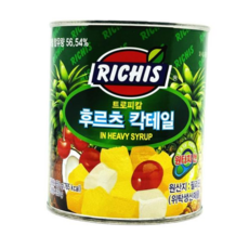 과일 새콤달콤 리치스 후르츠칵테일 850g