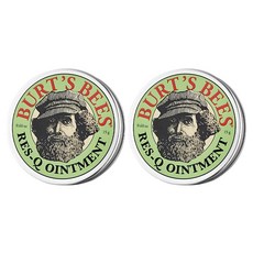 버츠비 레스큐 오인트먼트 틴, 로즈마리 / 라벤더, 15g, 2개