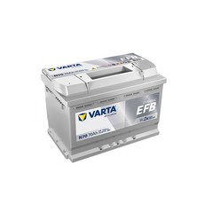 VARTA N70 EFB LN3汽車電瓶, 1個