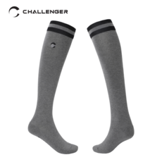 챌린저 챌린저 여성 스트라이프 하이 니삭스 멜란지그레이_CHB3WSO0457MG, FREE, FREE, 1개