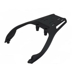 機車改裝鋁合金後架 灰色耐用載貨後貨架 機車後備箱支架, ST250 鋁合金 / 黑, 尾霸WEIBA光陽 ST250 XTOWN ST 鋁合金 後架 後貨架 箱架