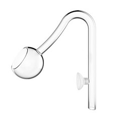 켈란 릴리파이프 유리 출수관 포피형(16/21mm 호스용) K-013, 1개