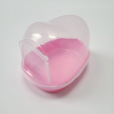 카르노 햄스터 모래 목욕통 뚜껑과 문 달린 화장실 은신처 RJ193, 1개, 핑크